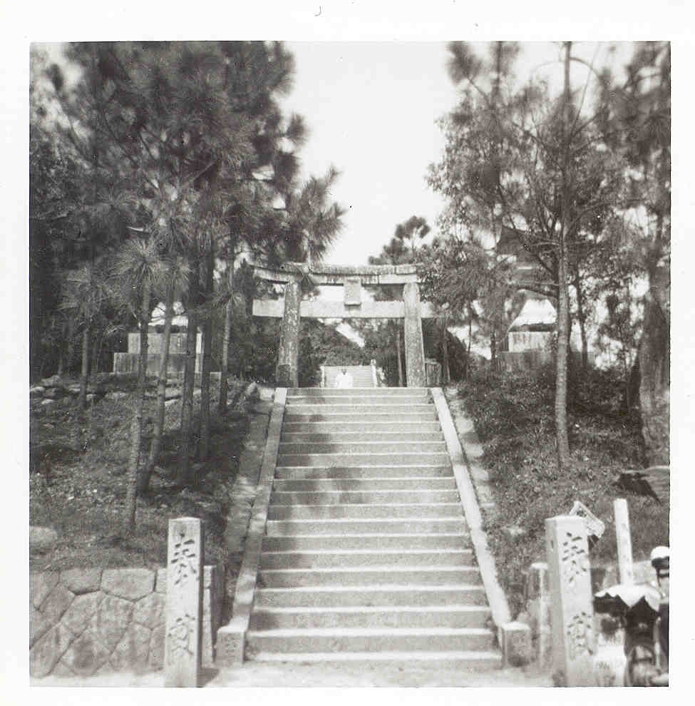 Monk at Shikaumi Shrine